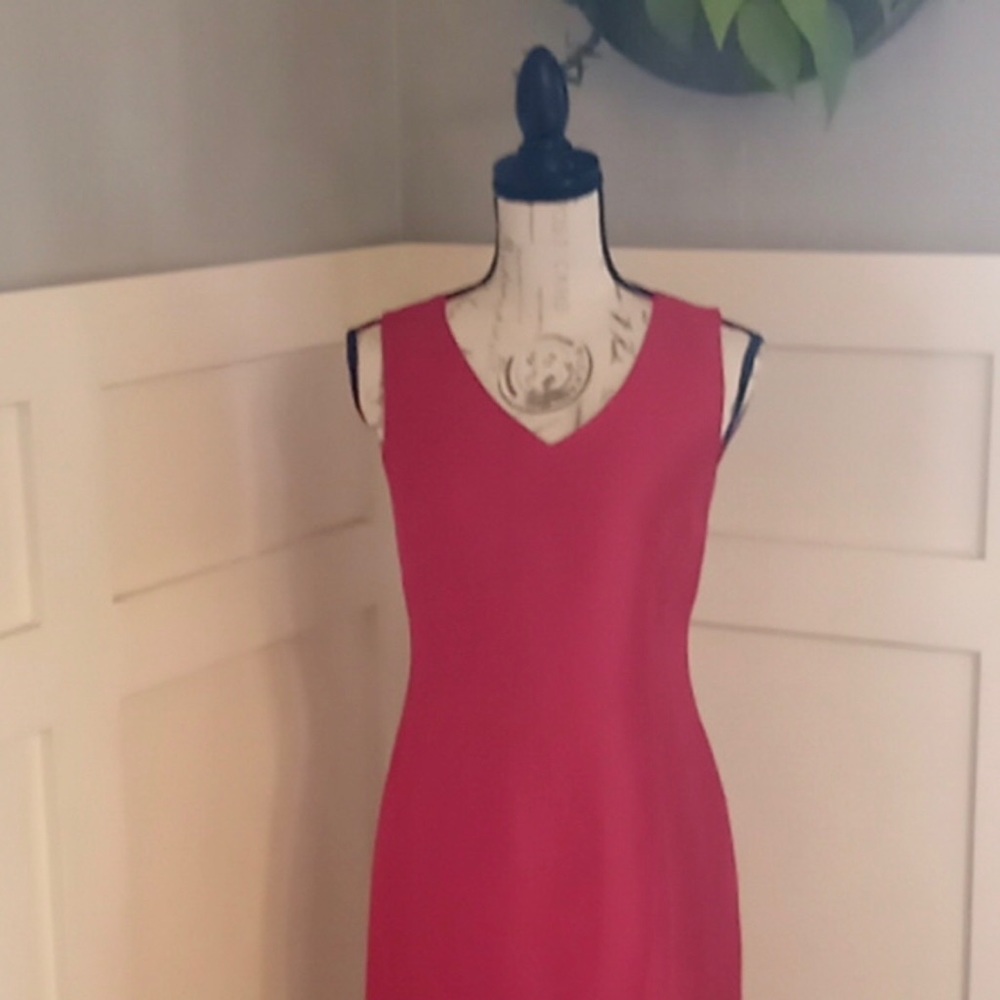 🚨PRICE REDUCTION🚨 ANN TAYLOR Red Silk Cocktail Dress Size 2 MINT CONDITION